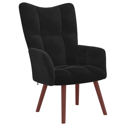 VIDAXL  Relaxing Chair Velvet In Black