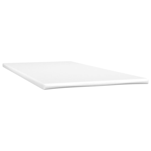 Matelas sommier à ressorts avec matelas gris foncé 100 x 203&nbsp;cm pour lit simple TG