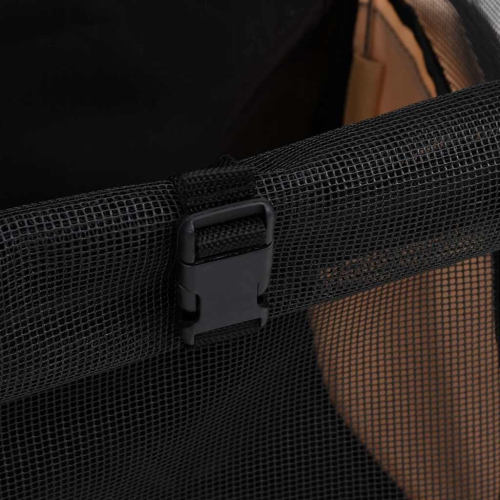 vidaXL Foldable Multipurpose Pet Trolley Beige