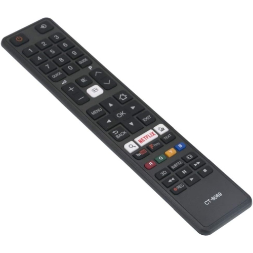 New Remote Control CT-8069 for Toshiba Smart TV 32D3653DB 55U6663DB 49U6663DB 32W3753DB 49U6763DB 32D3753DB 49U5766DB 43L3753DB