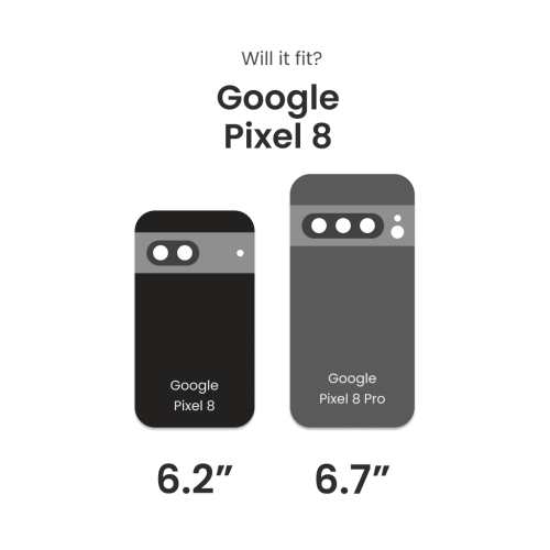 Étui Fremont Clear - Pixel 8 de Google