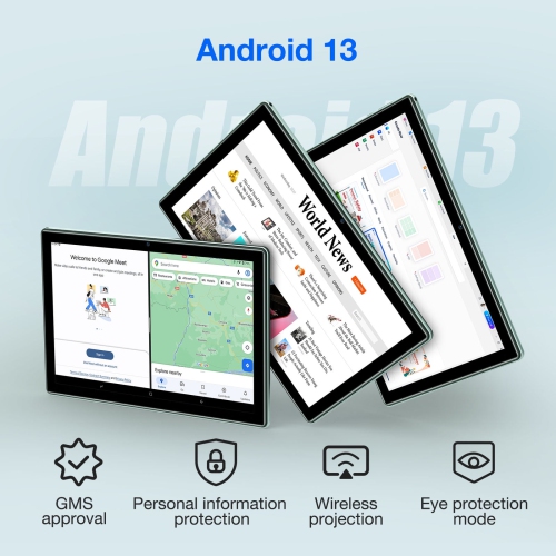 Doogee U10 Tablet Pc 10.1" Ips Hd Display- Green