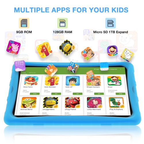 Doogee U10 Kid Tablet Pc - Twilight Blue