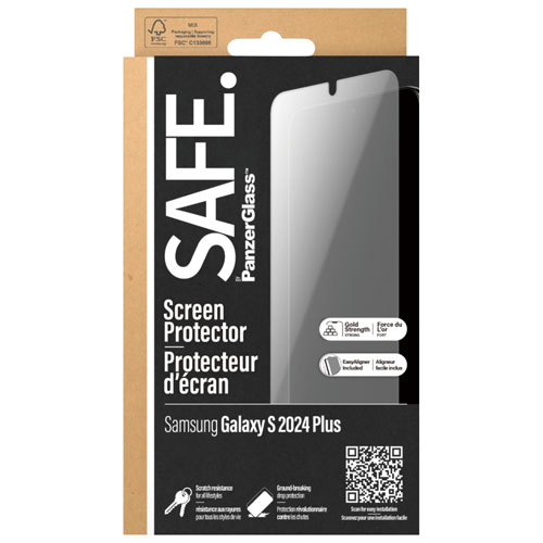 PanzerGlass SAFE Glass Screen Protector for Galaxy S24 Plus