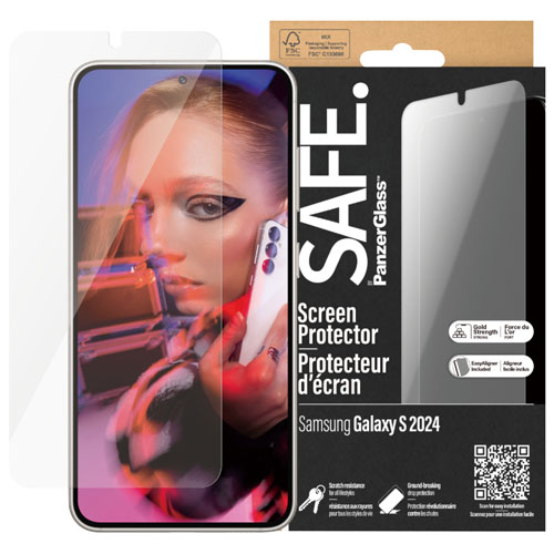 PanzerGlass SAFE Glass Screen Protector for Galaxy S24