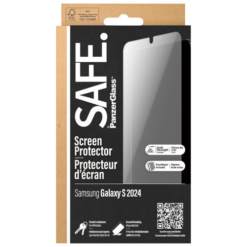 PanzerGlass SAFE Glass Screen Protector for Galaxy S24