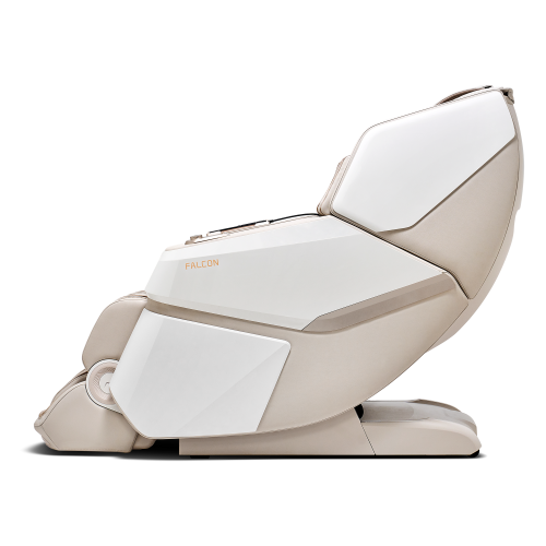 Bodyfriend Falcon Massage Chair 4 XD Module for Separate Leg Movement and Core Muscle Massage-Beige/Leather - FREE SHIPPING