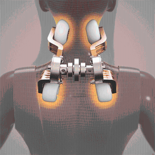 Bodyfriend Familie Reclining Massage Chair with Multi Massage Modes and Rotatable Footrest-Brown/Leather - FREE SHIPPING