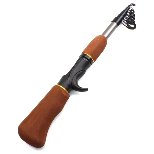 Canne à pêche télescopique et réglable axGear, extensible et rotative