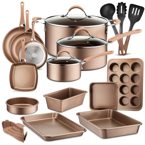 Image 1 de 9.. Ustensiles de cuisine casseroles et poêles - batterie de cuisine de base hautement qualifiée, antiadhésive