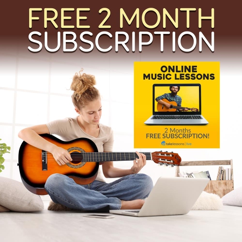 36'' -Inch 6-String Classic Guitar - 3/4 Size Scale Guitar with Digital Tuner & Accessory Kit,