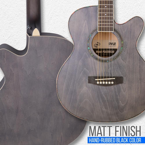 Beginners 6-String Acoustic Guitar - 36" Cutaway Body with Accessory Kit