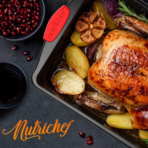 Casseroles et poêles de cuisine - batterie de cuisine de base hautement qualifiée, articles de cuisson antiadhésifs avec ustensiles