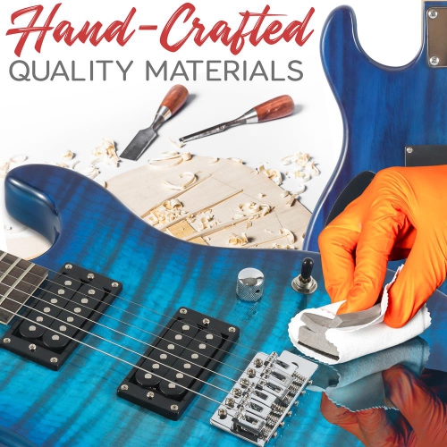 6-String Electric Guitar Kit- Includes Amplifier with Accessory Kit