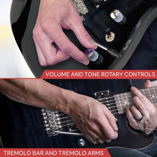 6-String Electric Guitar Kit- Includes Amplifier with Accessory Kit