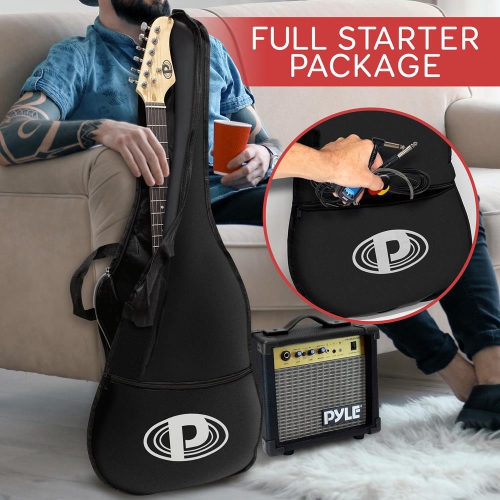6-String Electric Guitar Kit- Includes Amplifier with Accessory Kit