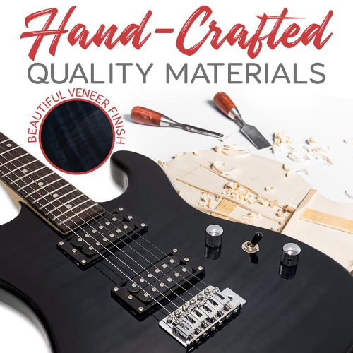 6-String Electric Guitar Kit- Includes Amplifier with Accessory Kit