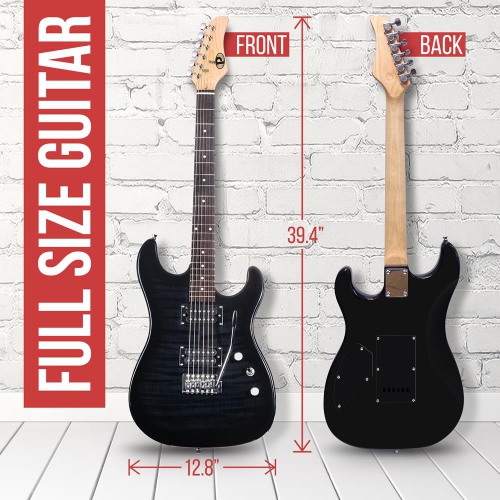 6-String Electric Guitar Kit- Includes Amplifier with Accessory Kit