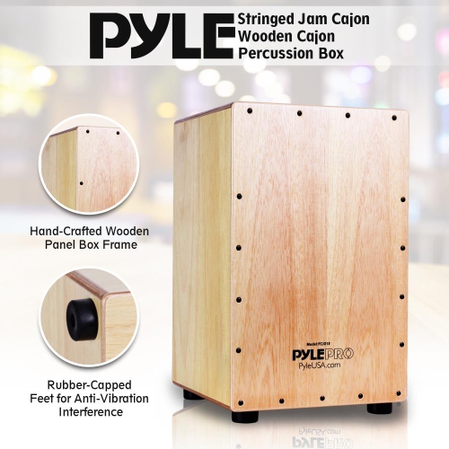 Strailed Jam Cajon - Coffret à percussion Cajon en bois