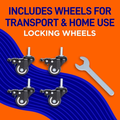 Support robuste pour clavier avec roulettes - Support à hauteur réglable pour piano numérique/électronique avec roues verrouillables