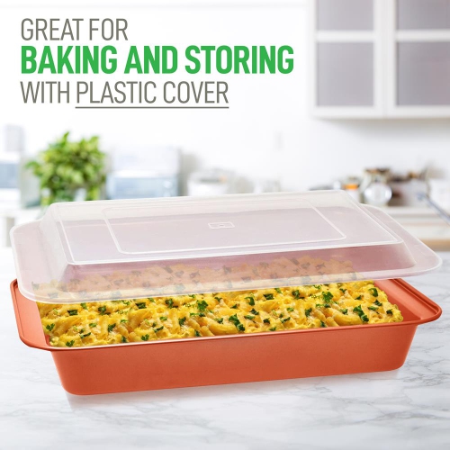 5 ordinateurs. Ensemble de moules à cuisson Professional Home - plats de cuisson en métal de qualité commerciale, APFO, PFOS, sans PTFE