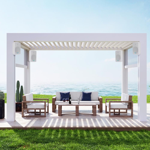 6.5'' Indoor/Outdoor Waterproof On Wall Speakers