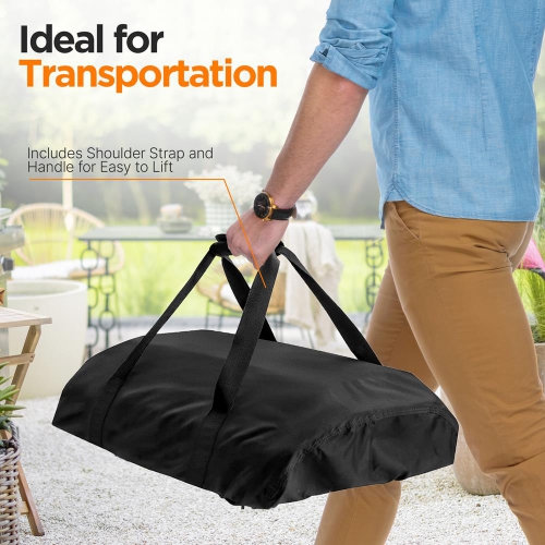 Durable and Safe Pizza Oven Bag with Handle, Ideal for Transportation