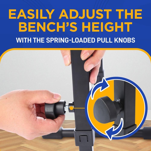 Adjustable Piano Bench, Keyboard Seat Portable Stool for Electronic Digital Keyboard Pianos