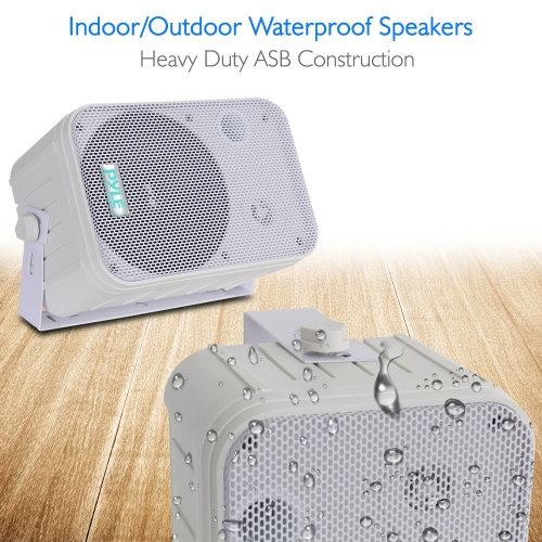 6.5" Indoor/Outdoor Waterproof Speakers