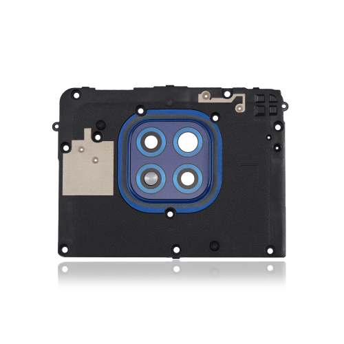 ESOURCE PARTS  Replacement Back Camera Lens With Bracket for Motorola Moto G Power (Xt2117 / 2021) (Blue)
