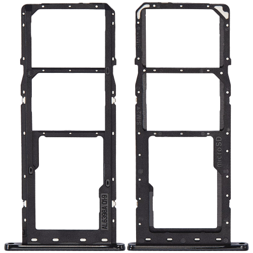 ESOURCE PARTS  Replacement Dual Sim Card Tray Compatible for Samsung Galaxy A04E (A042 / 2022) (Black)