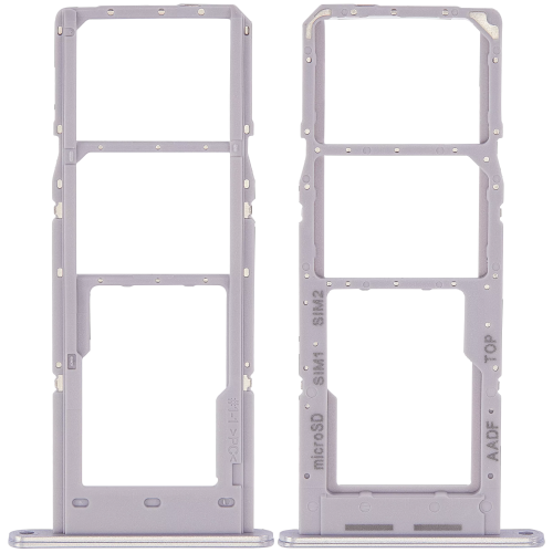 ESOURCE PARTS  Replacement Dual Sim Card Tray Compatible for Samsung Galaxy A14 5G (A146F / 2023) (Silver)