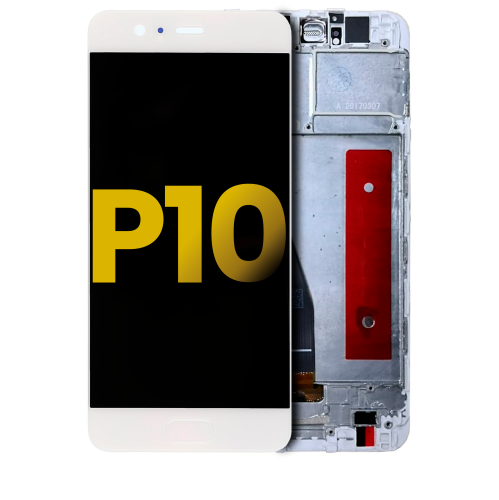 LCD Assembly With Frame Compatible For Huawei P10 (White) by ESOURCE PARTS - Refurbished condition - Image 5
