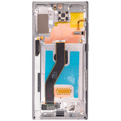 Replacement OLED Assembly W/Frame Compatible For Samsung Galaxy Note 10 Plus / 5G (Aura Glow / Silver)