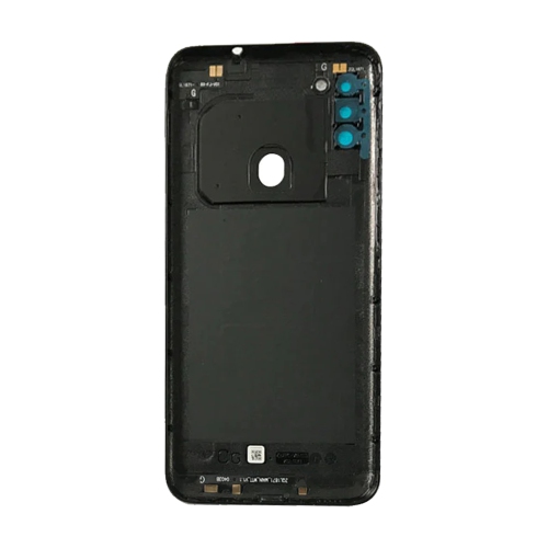 Replacement Back Cover Glass With Camera Lens Compatible Samsung Galaxy A11 (Black) (Service Pack)