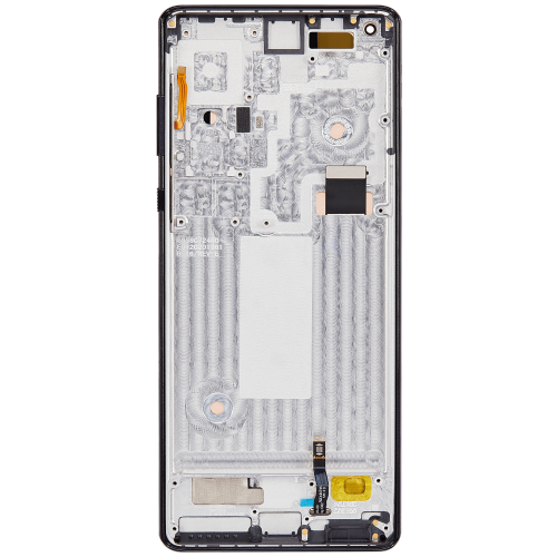 OLED Assembly W/Frame Compatible For Motorola Moto Edge Plus (XT2061-3 /20) (Smokey Sangria) by ESOURCE PARTS - Refurbished condition - Image 4