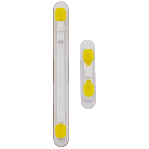 Replacement Hard Buttons Compatible For Samsung Galaxy A73 (A735 / 2022) (White)