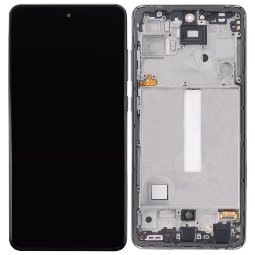Replacement OLED Assembly W/Frame Compatible For Samsung Galaxy A52 4G(A525 / 21) / A52 5G /A52S 5G(6.46")(Aftermarket +)