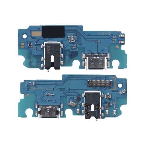 Replacement Charging Port Board With Headphone Jack Compatible For Samsung Galaxy A04S (Aftermarket Plus)