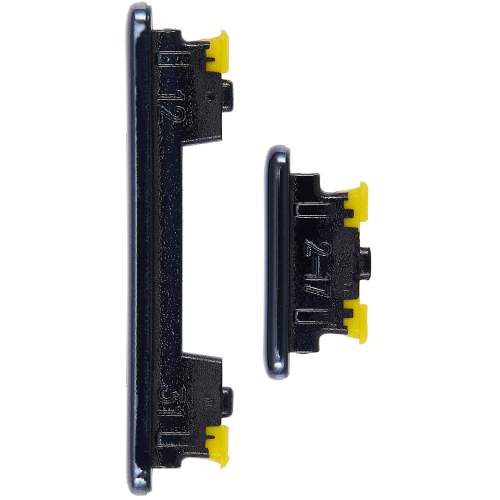 Boutons rigides de rechange compatible avec le Galaxy A73 de Samsung (A735/2022) (gris)