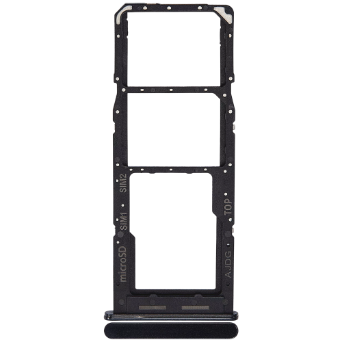 Replacement Dual Sim Card Tray Compatible For Samsung Galaxy A04S (Black)
