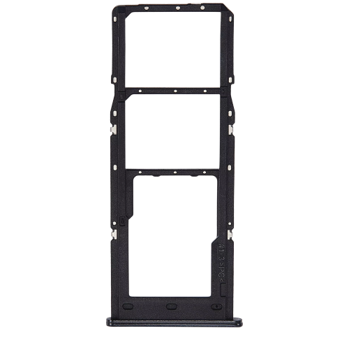 Replacement Dual Sim Card Tray Compatible For Samsung Galaxy A04S (Black)
