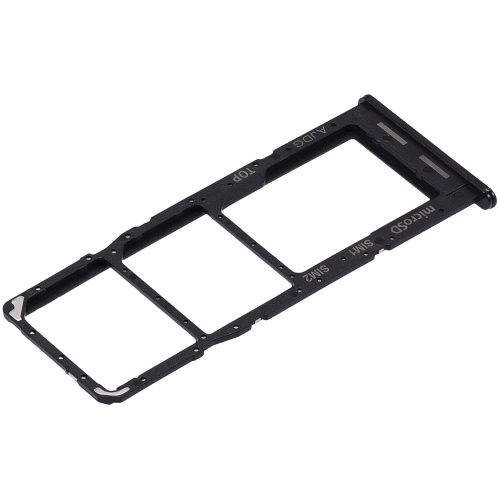 Replacement Dual Sim Card Tray Compatible For Samsung Galaxy A04S (Black)