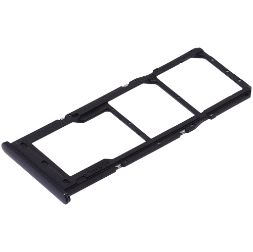 Replacement Dual Sim Card Tray Compatible For Samsung Galaxy A04S (Black)