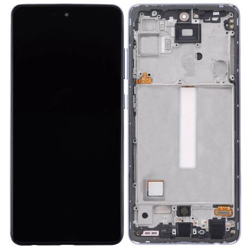 ESOURCE PARTS  Replacement Oled Assembly W/frame Compatible for Samsung Galaxy A52 4G(A525) / A52 5G(A526) / A52S 5G(A528)(6.46")