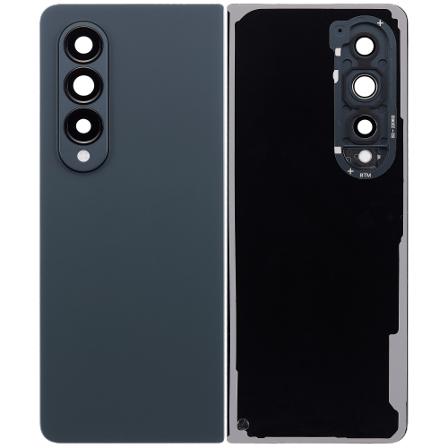 ESOURCE PARTS  Replacement Back Cover Glass With Camera Lens Compatible for Samsung Galaxy Z Fold 4 (F936) (Graygreen)