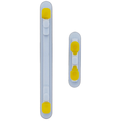 Replacement Hard Buttons Compatible For Samsung Galaxy A73 5G (A736 / 2022) (Blue)