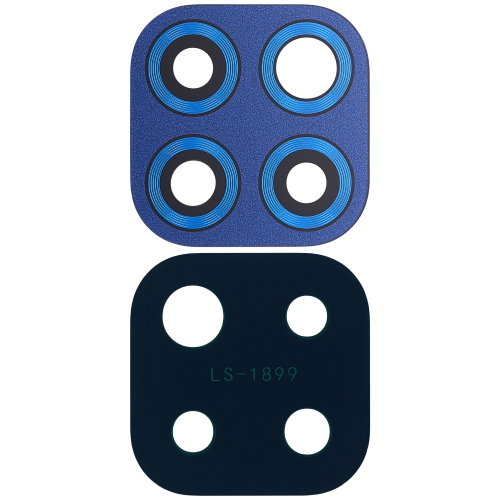 ESOURCE PARTS  Replacement Back Camera Lens Compatible for Motorola Moto G Power (Xt2117 / 2021) (Glowing Blue)