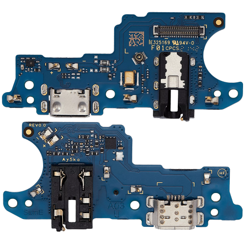 ESOURCE PARTS  Replacement Charging Port Board W/headphone Jack Compatible for Samsung Galaxy A03 (A035/2021) (Us) (Aftermarket Plus)
