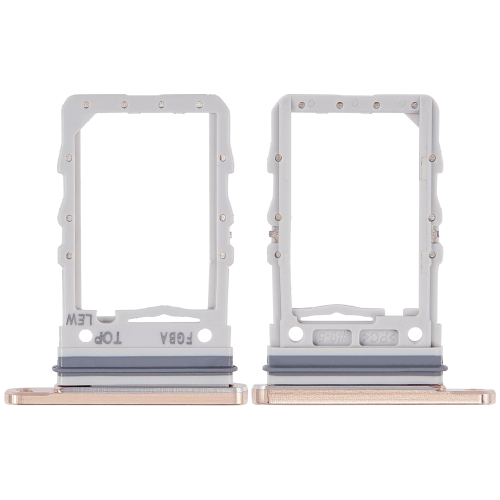 ESOURCE PARTS  Replacement Sim Card Tray Compatible for Samsung Galaxy Z Flip 4 5G (F721) (Pink Gold)